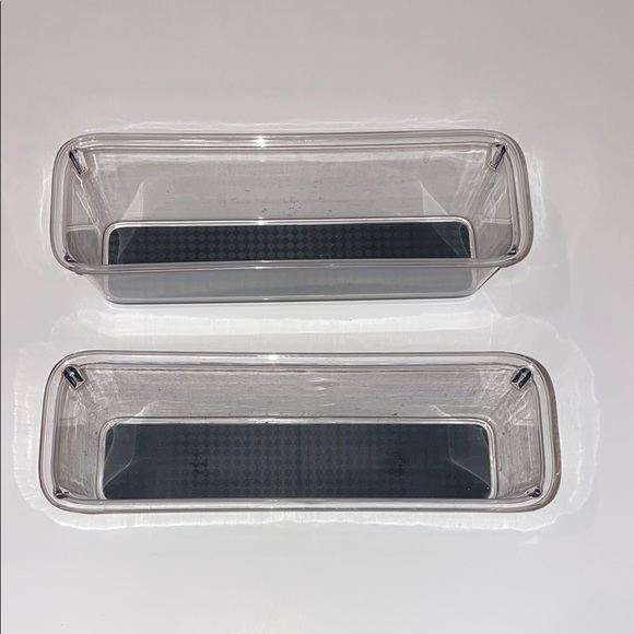 Clear Rectangular Storage Container (2) - Picture 2 of 5